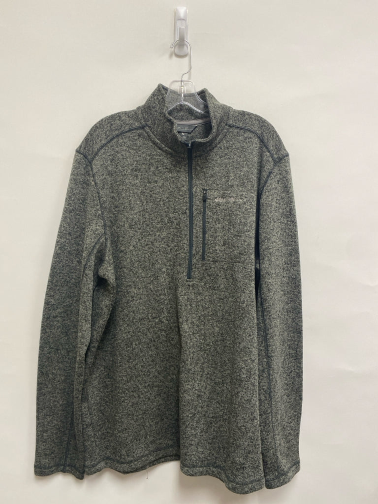 Eddie Bauer Size XLT Gray Charcoal Knit Men&
