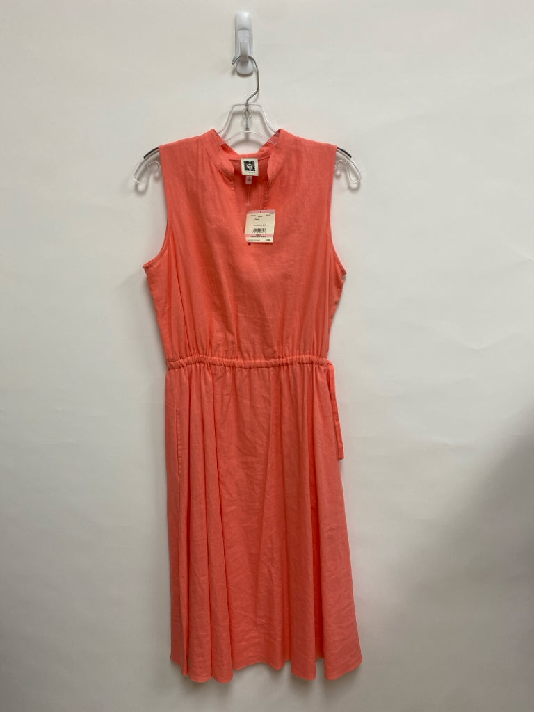 NWT Anne Klein Size 10 Salmon Sleeveless Ladies Dress