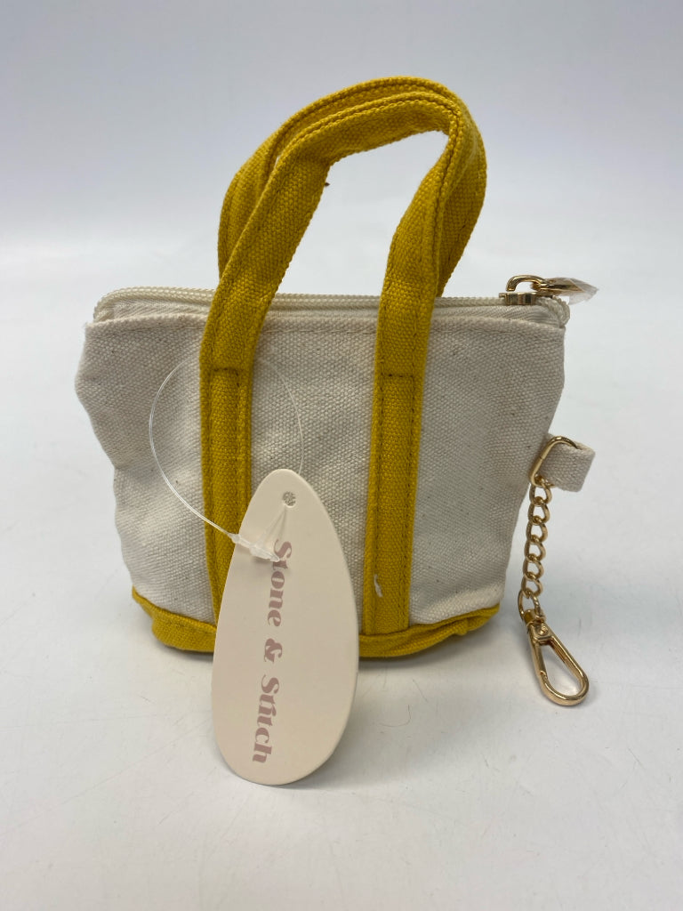 Stone &amp; Stitch Lavender Cream 5" Bag Charm
