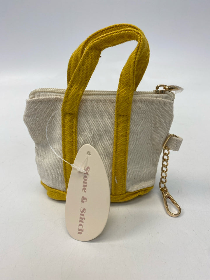 Stone &amp; Stitch Lavender Cream 5" Bag Charm