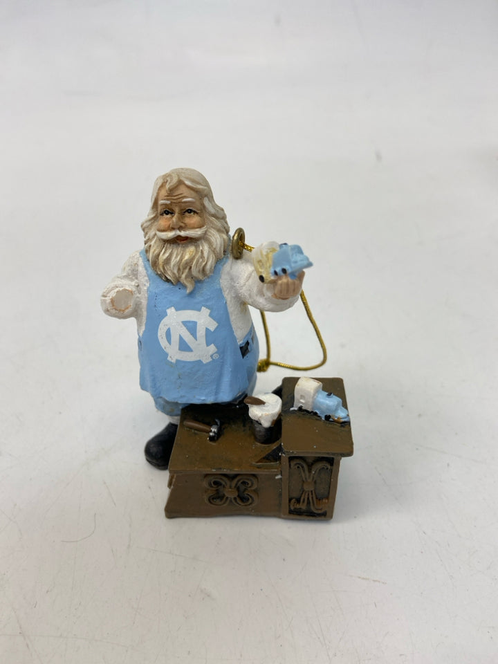 White Blue UNC Ornaments