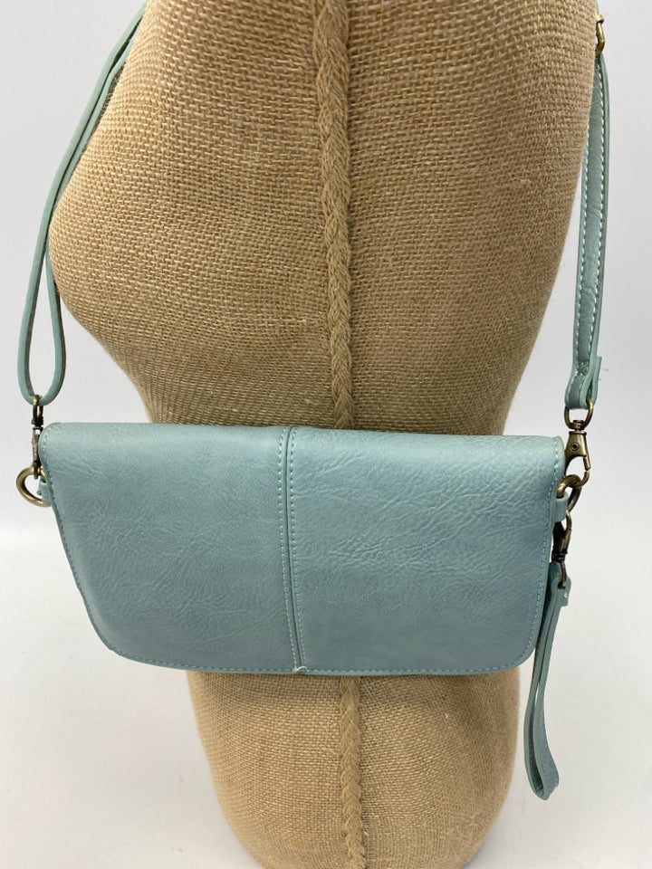 Joy Susan Pale Aqua Crossbody