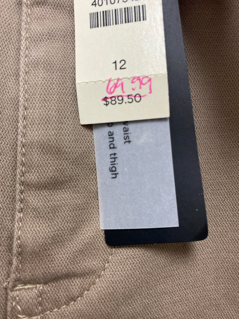 NWT Talbots Size 12 Dark Khaki Ladies Pants