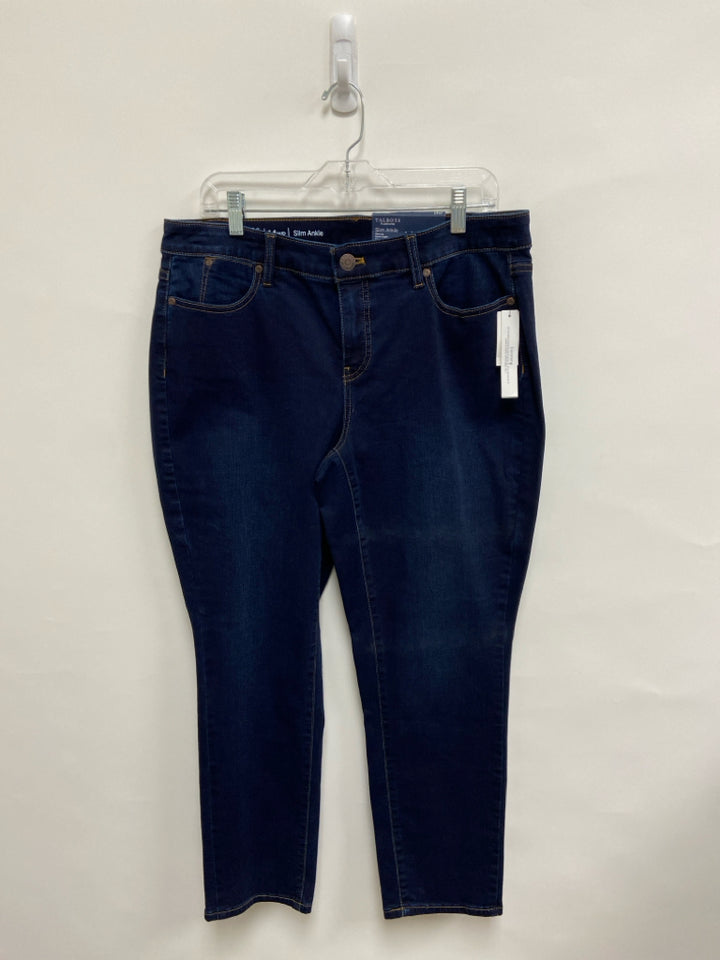 NWT Talbots  SIZE  14WP Navy Plus Size Jeans