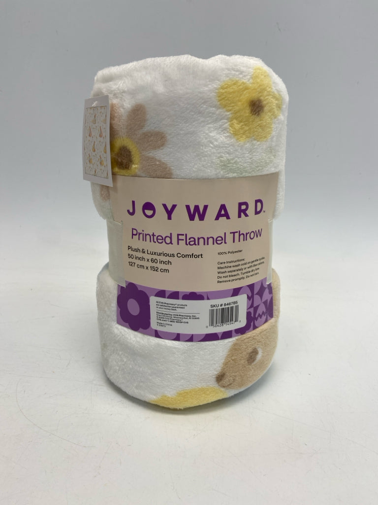NEW White/Brown Yellow Rabbit Blanket-Kids