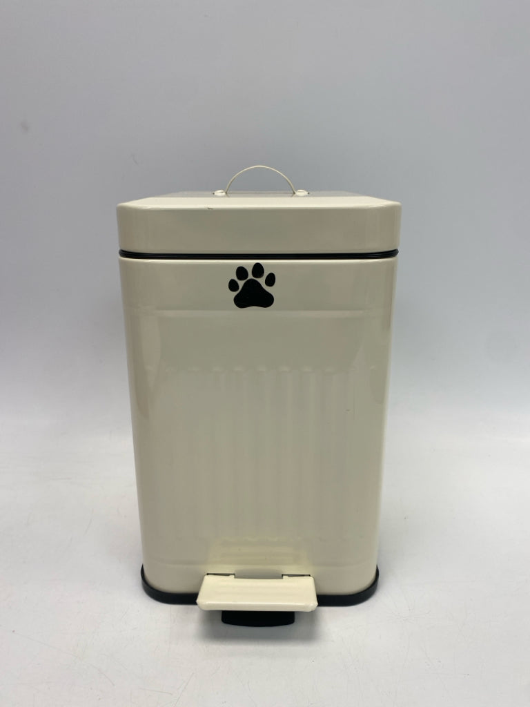 Cream Black Paw Prints Misc. Pet