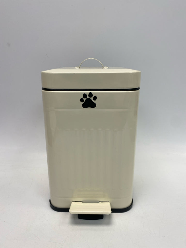 Cream Black Paw Prints Misc. Pet