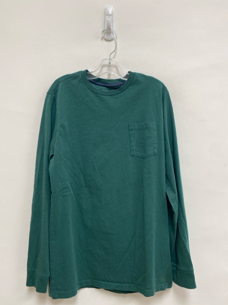 Vineyard Vines SIZE 18 Green Long Sleeve Boy&