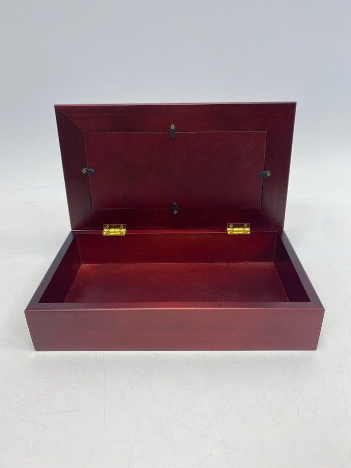 Cordovan Wood Box
