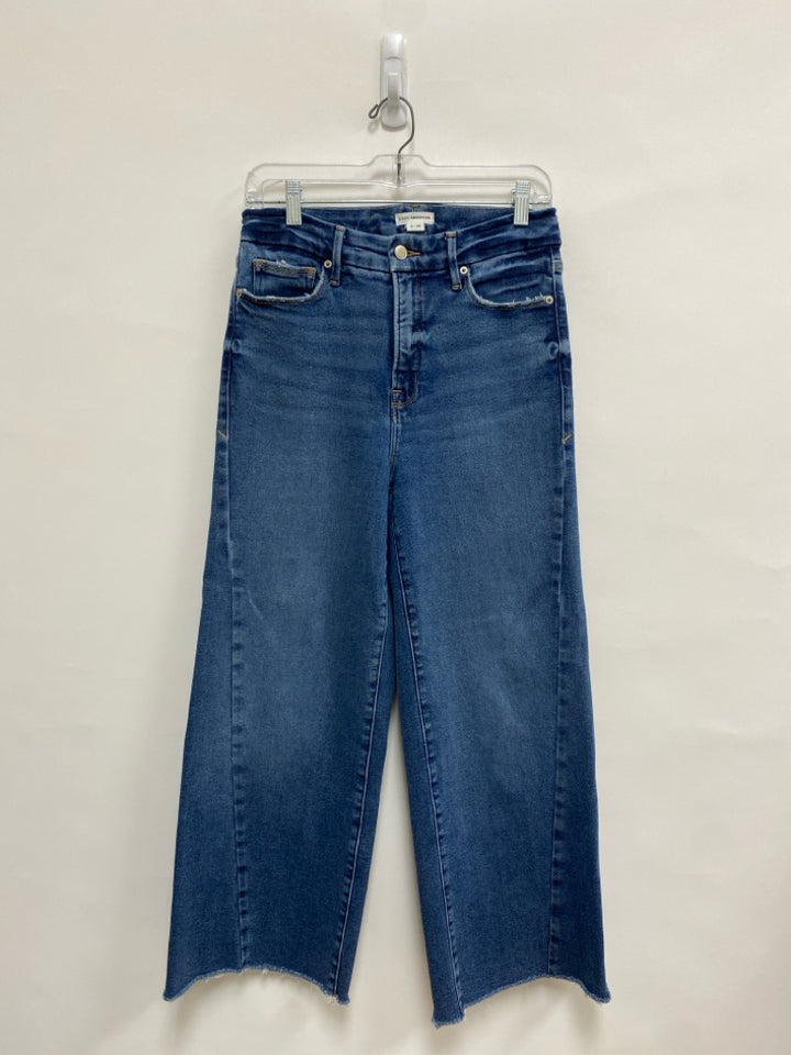 Good American Size 8 Blue Denim Ladies Jeans