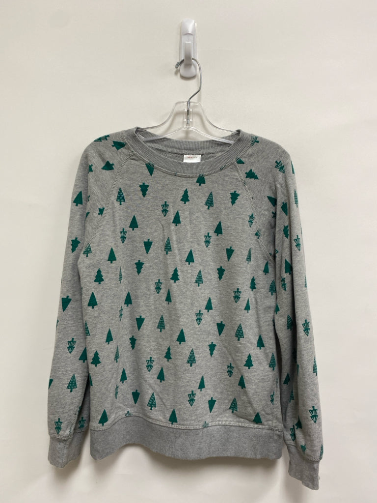hanna Andersson SIZE 10 Gray Green Tree(s) Girl&