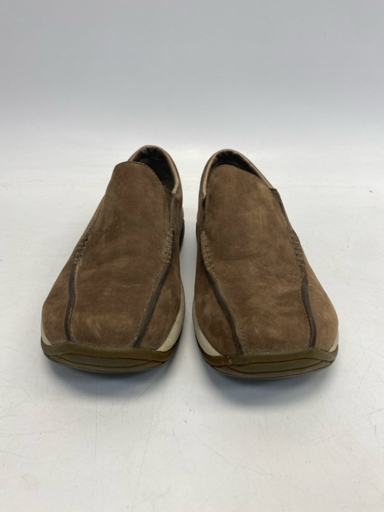 Merrell US Shoe Size 7.5 Brown Cream Trimmed Flats
