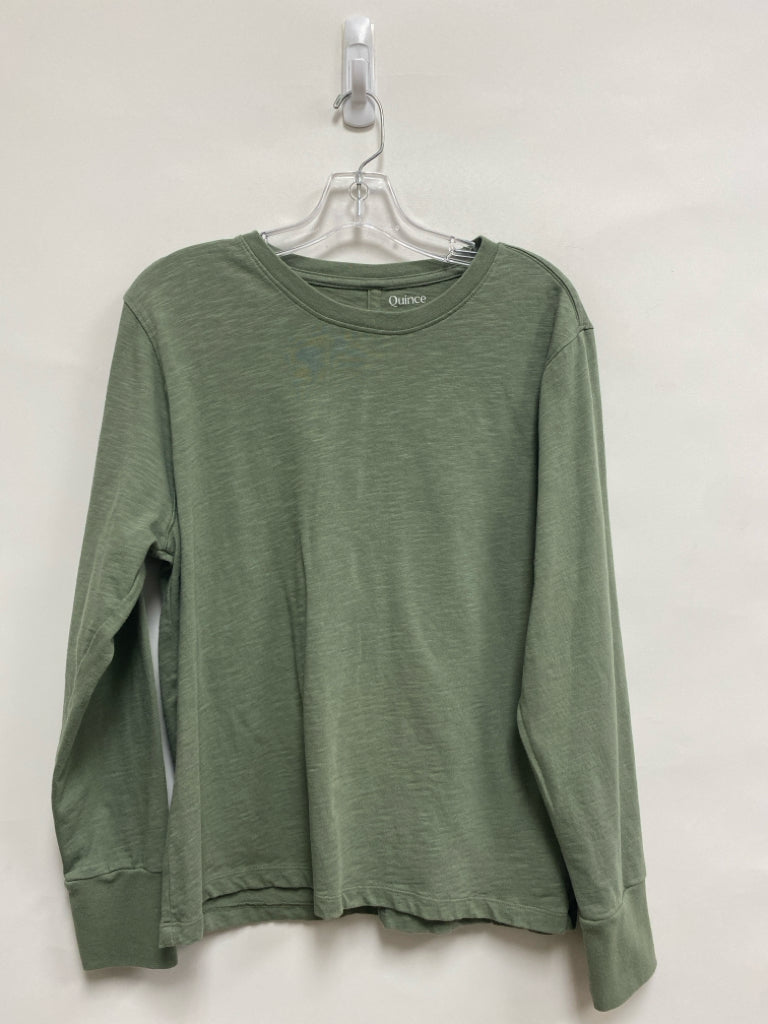 Quince Size XL Sage Long Sleeve Tee Ladies Top