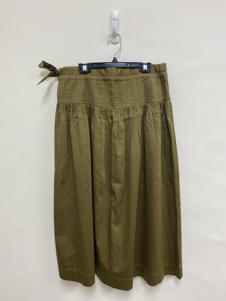 NWT Size 8 Olive Green Maxi Ladies Skirt