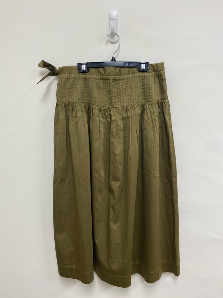 NWT Size 8 Olive Green Maxi Ladies Skirt