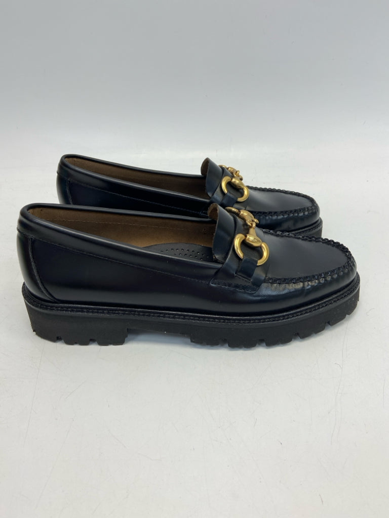 NWOT G.H.BASS&amp;CO  Size 10 Black Flats