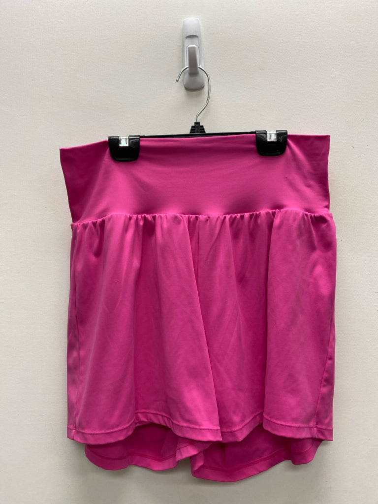 HALARA Size L Hot Pink Pull-on Ladies Shorts