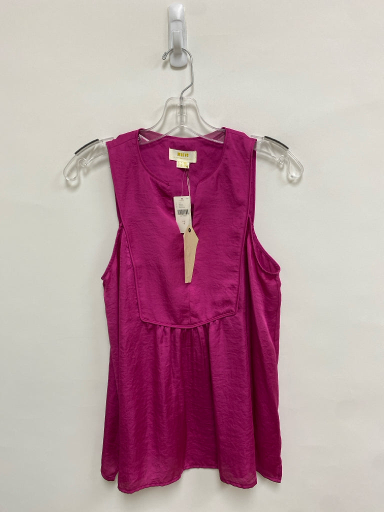 NWT Maeve Size 4 Hot Pink Sleeveless Ladies Top