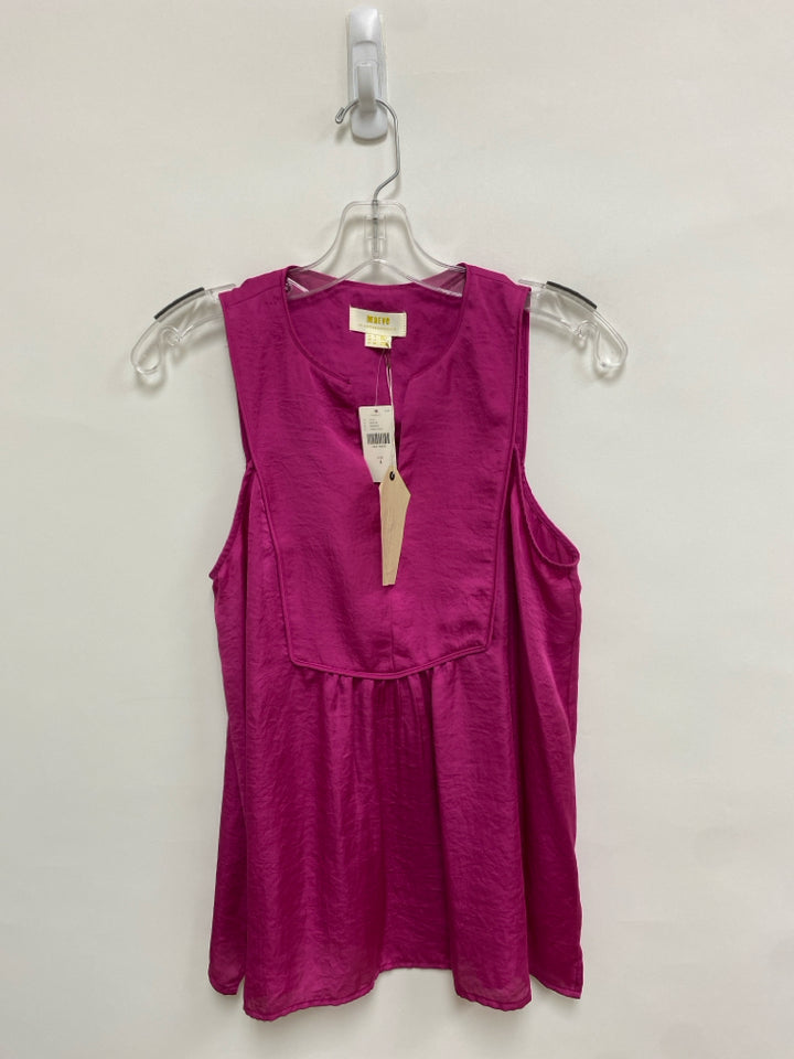 NWT Maeve Size 4 Hot Pink Sleeveless Ladies Top