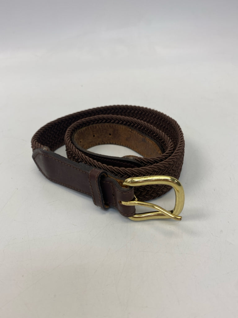 Size 36 Dark Brown Braided Men&