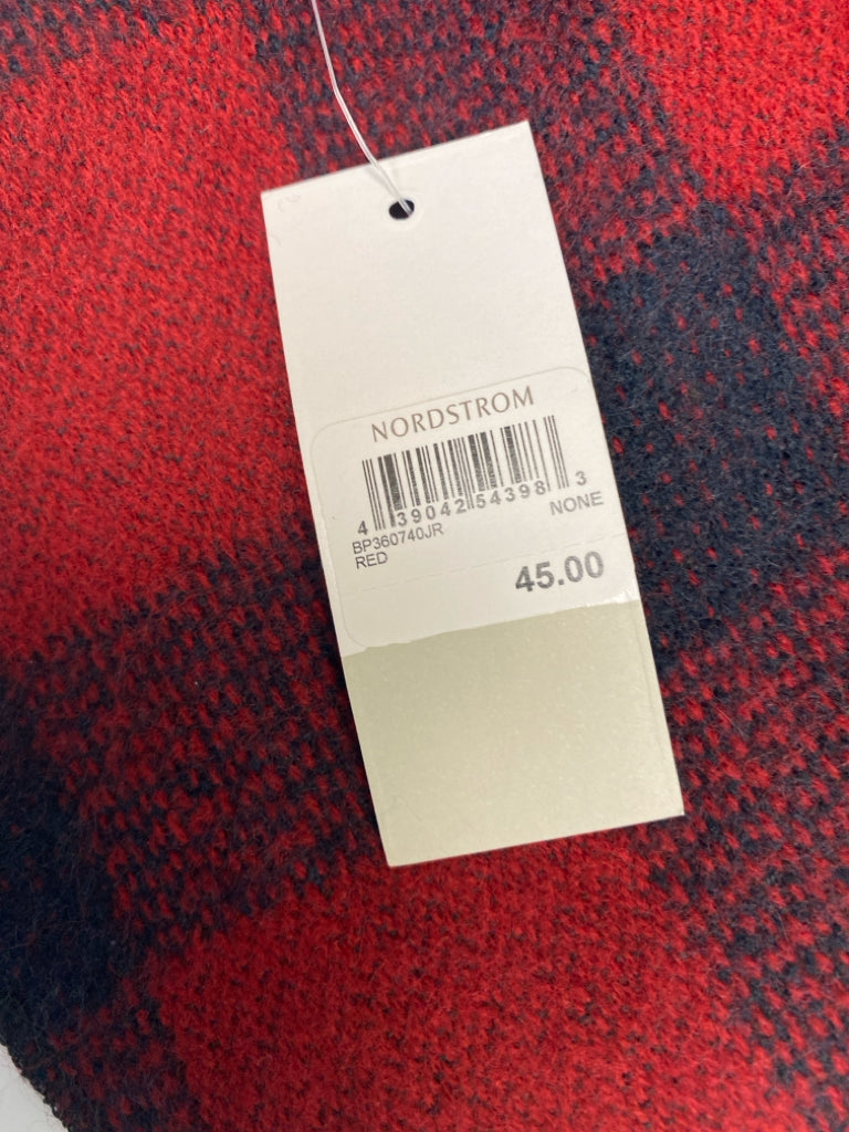 NWT Red/Black Plaid Wrap