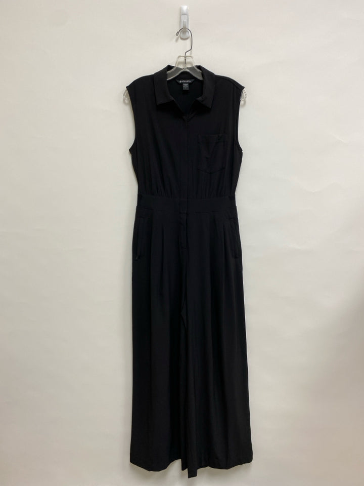 Athleta Size 6 Black Sleeveless Ladies Jumpsuit