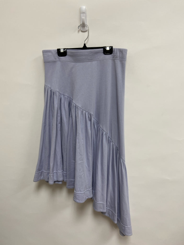 Free People Size M Powder Blue Ladies Skirt