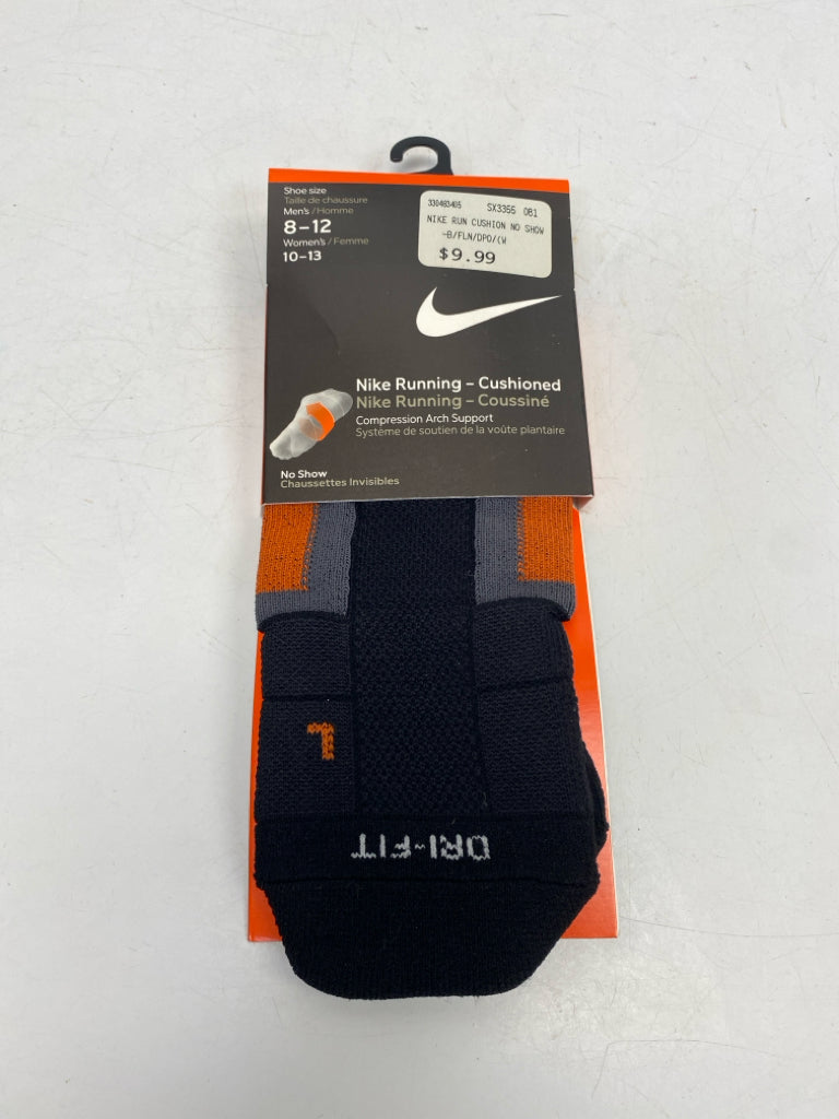 NEW/PKG Nike Black Orange/Gray Men&