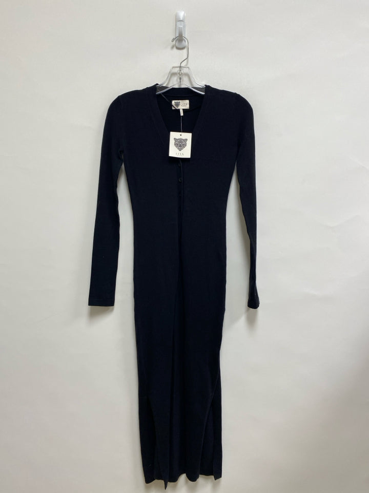 NWT LITA by Ciera Size XXS Black Duster Ladies Sweater