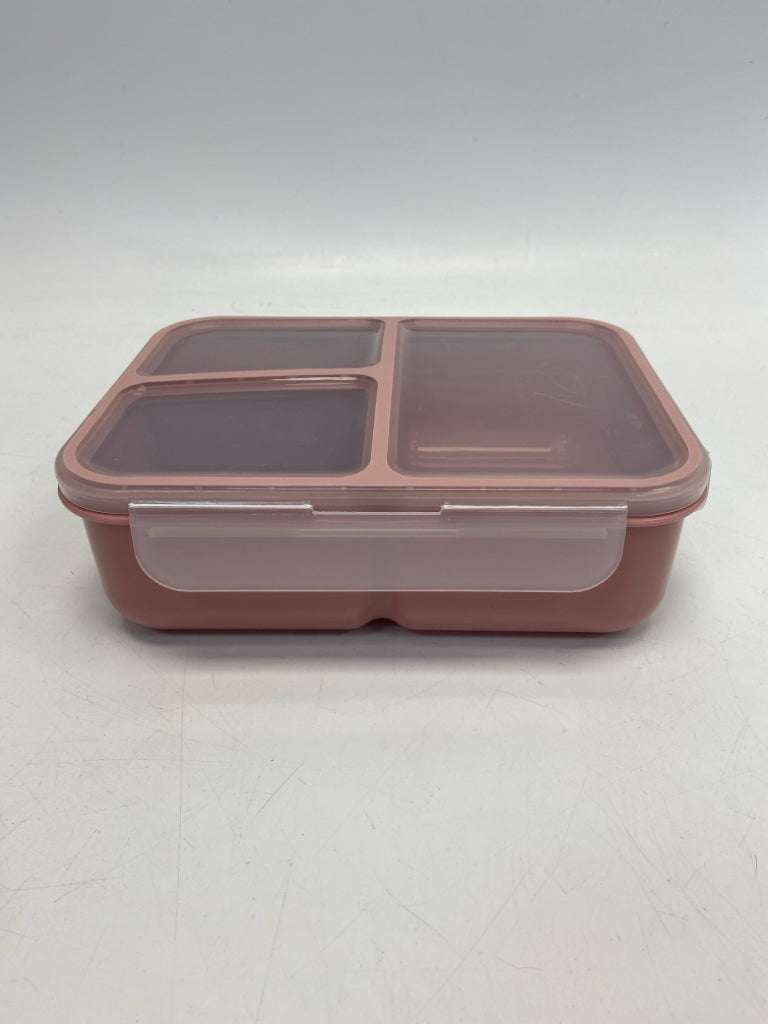 Pink Frosted Storage Container