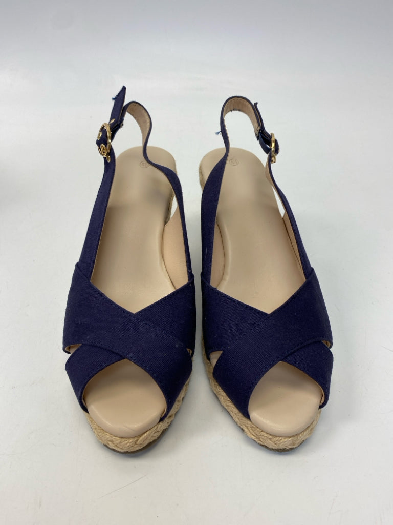 Size 6.5 Navy Sandals
