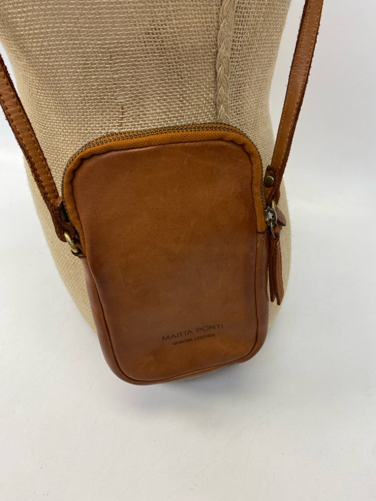 Brown Leather Crossbody
