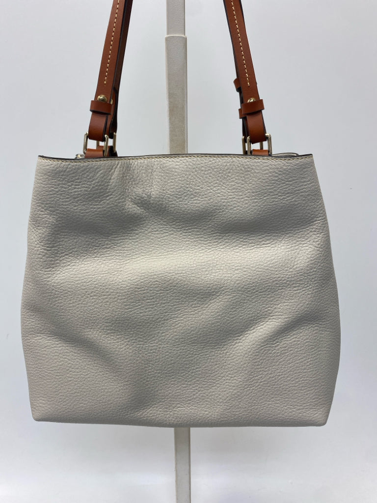 NWT Dooney &amp; Bourke Pale Gray Brown Handbag
