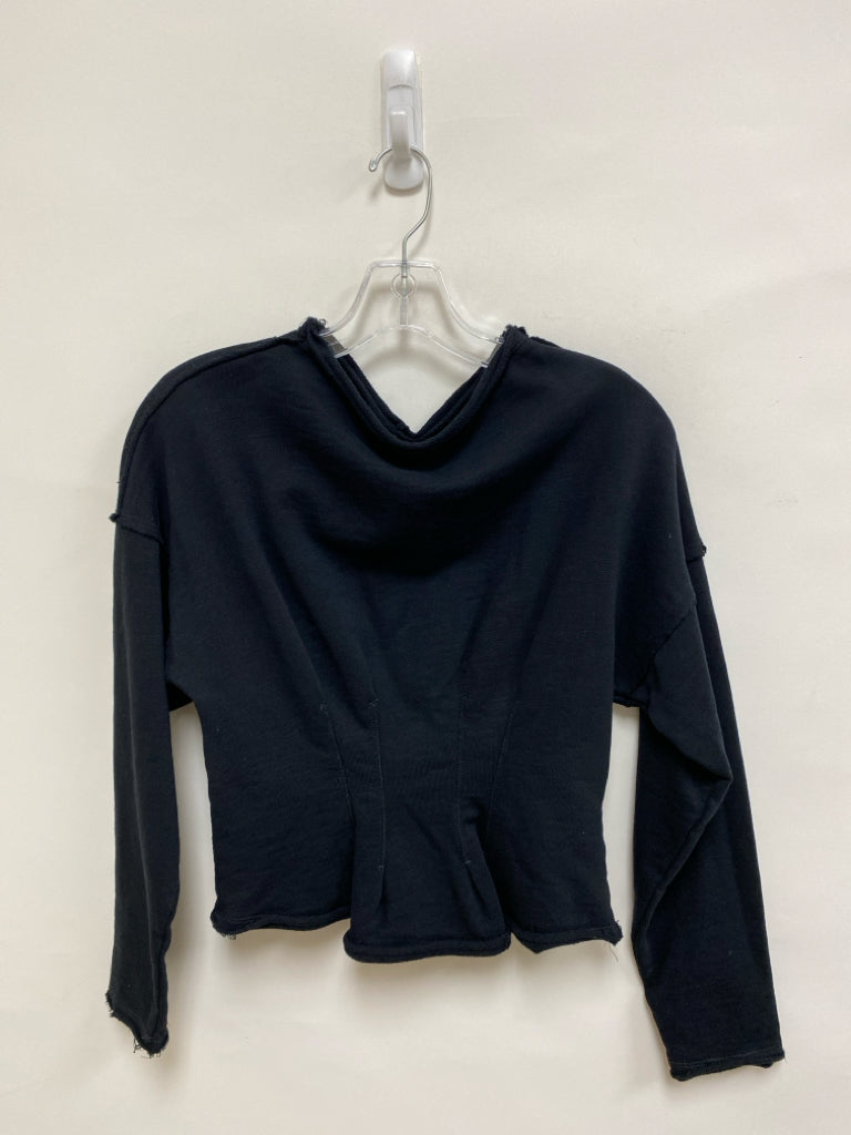 Pilcro Size XS Black Long Sleeve Ladies Top