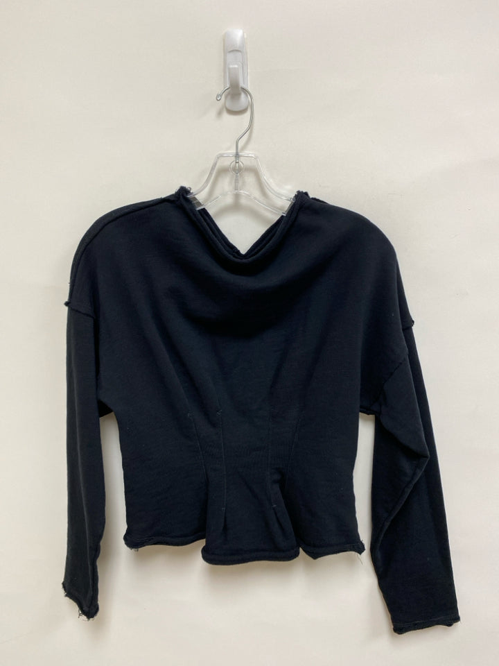Pilcro Size XS Black Long Sleeve Ladies Top