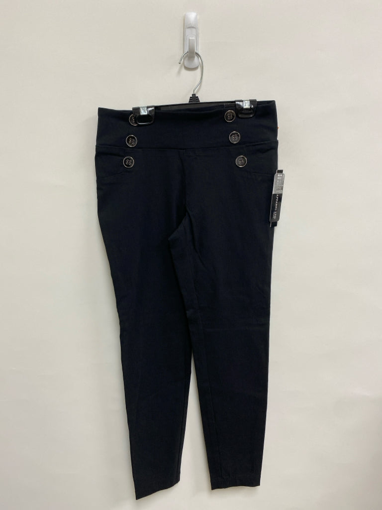 NWT Soho Size S Black Buttons Ladies Pants