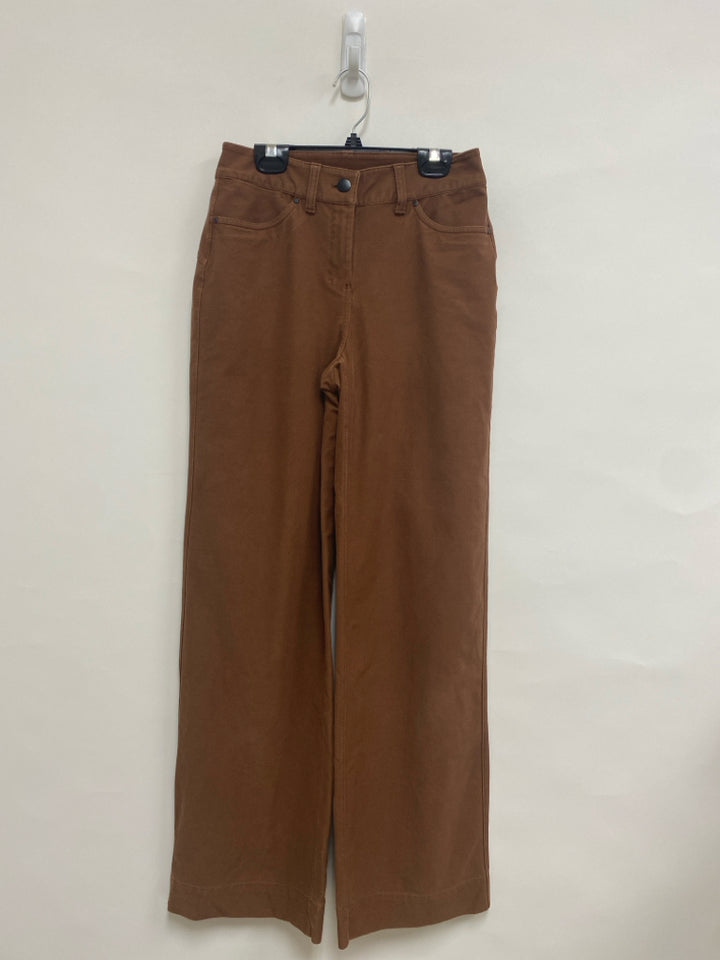 Lululemon Size 24 Brown Wide Leg Ladies Pants