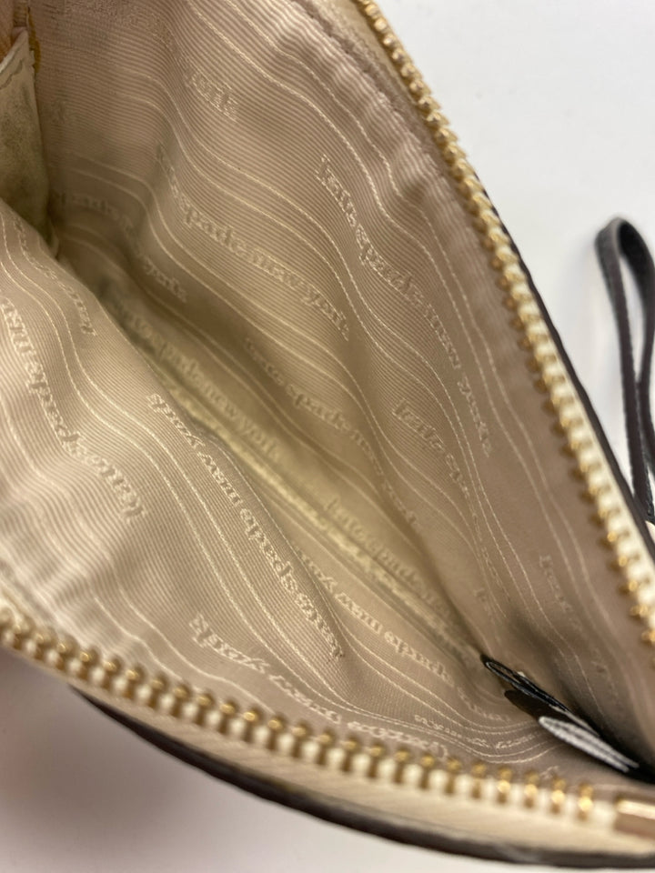 Kate Spade Cream Brown Colorblock(s) Wristlet