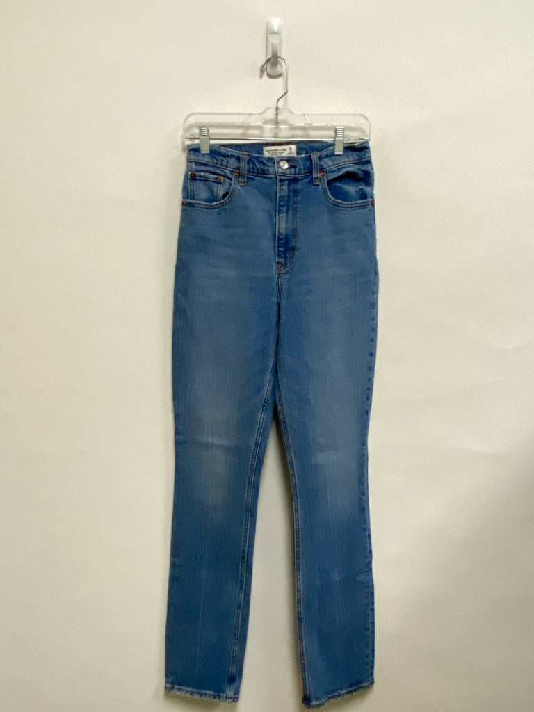 Abercrombie &amp; Fitch Size 4L Faded Blue Ladies Jeans