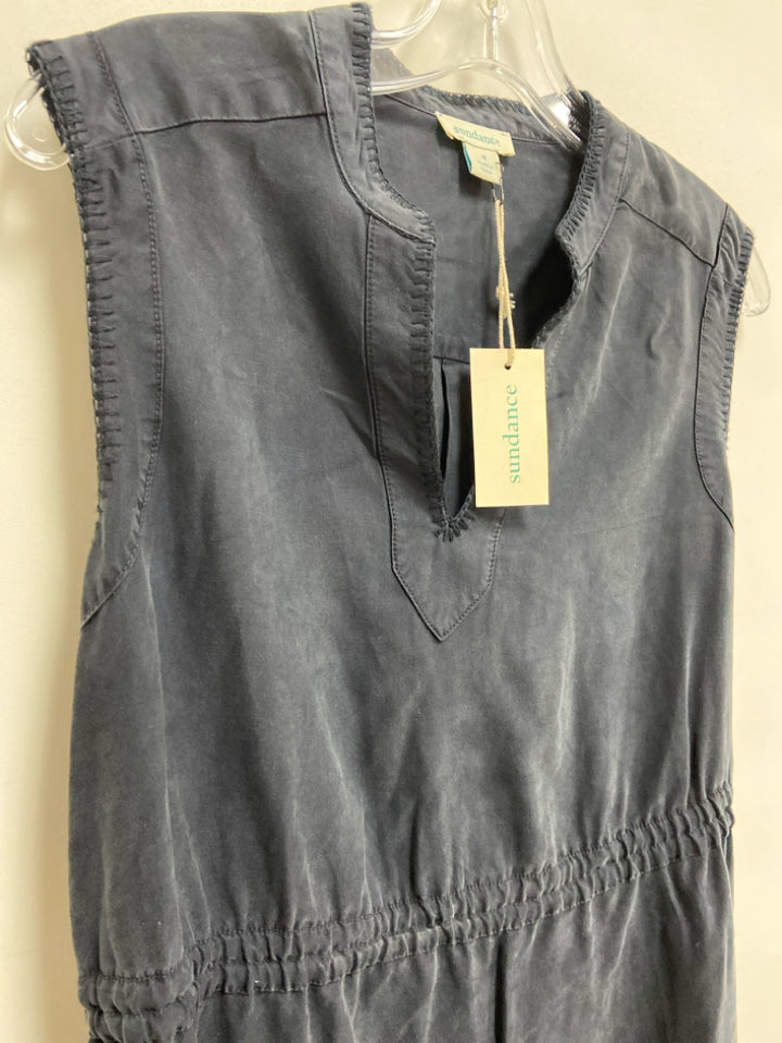 NWT Sundance Size 4 Dark Navy Sleeveless Ladies Dress