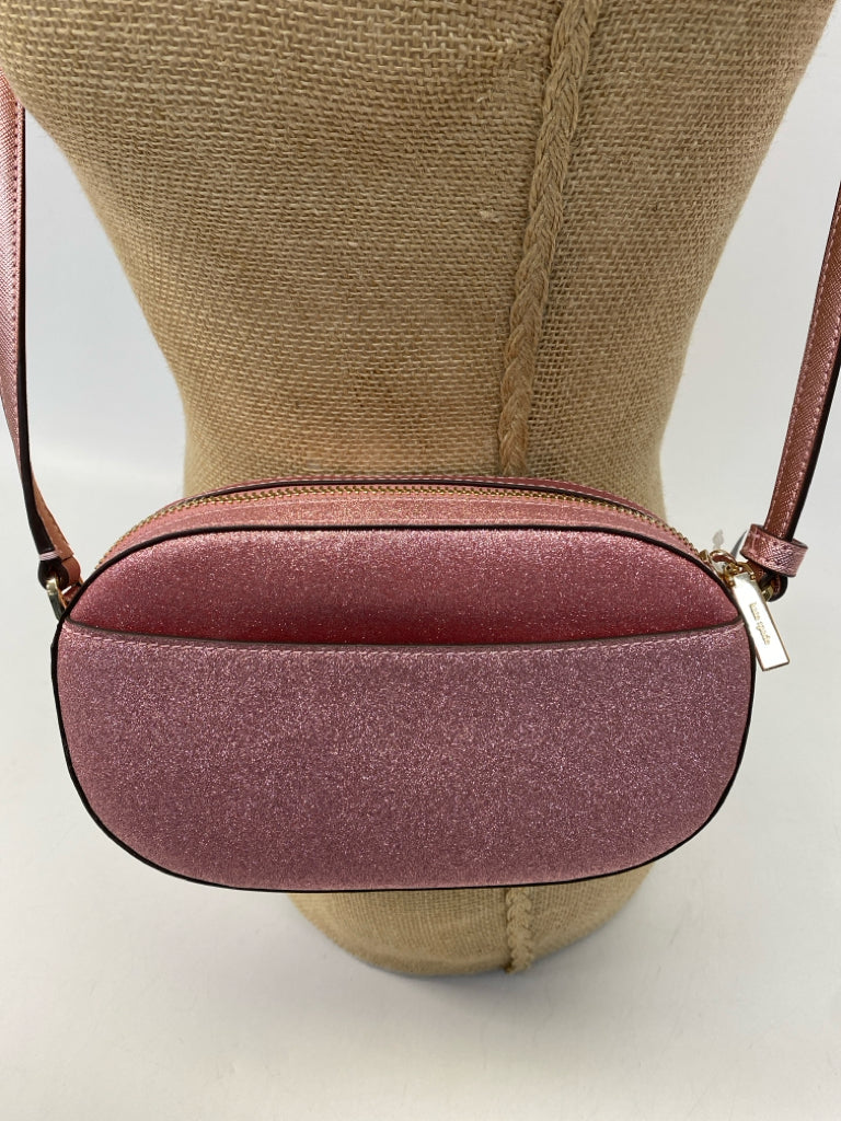 NWT Kate Spade Pink Glitter Crossbody