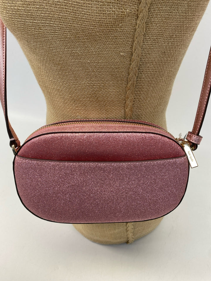 NWT Kate Spade Pink Glitter Crossbody