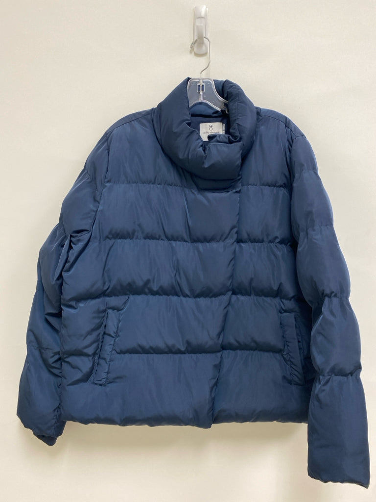 dudley stephens Size M Navy Puffer Ladies Jacket