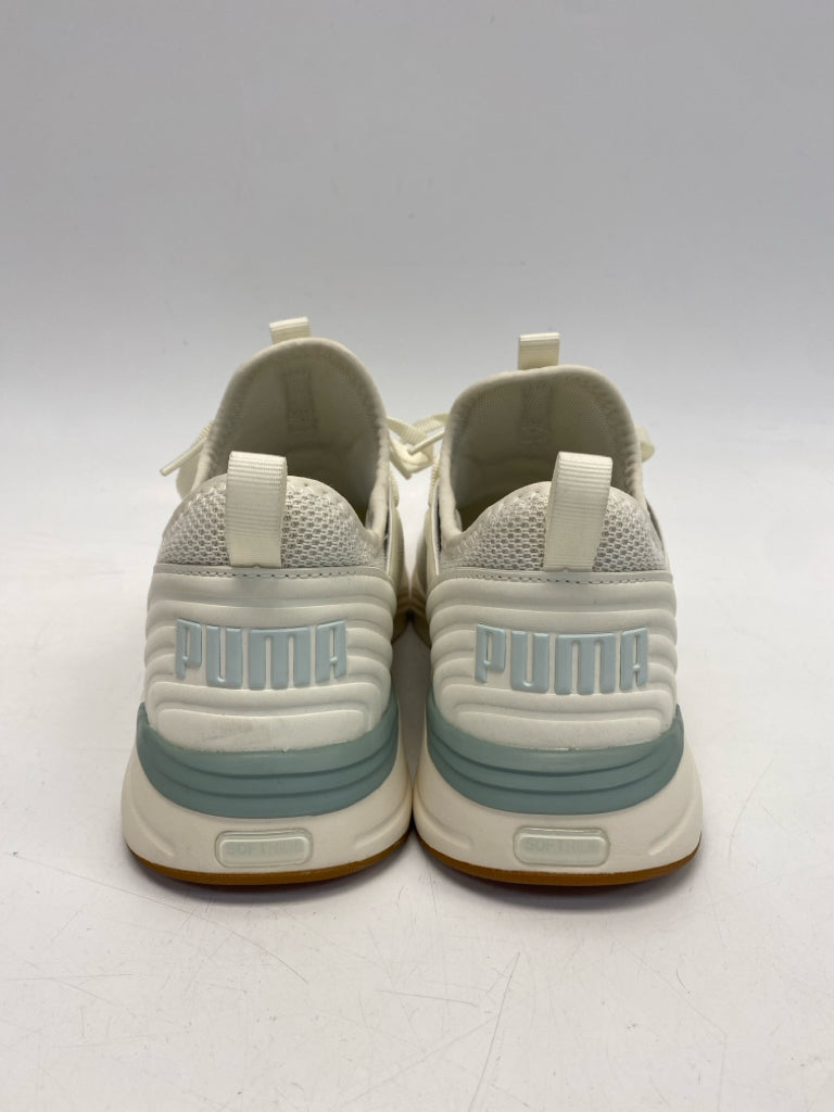 Puma US Shoe Size 7 Cream Lace Sneakers