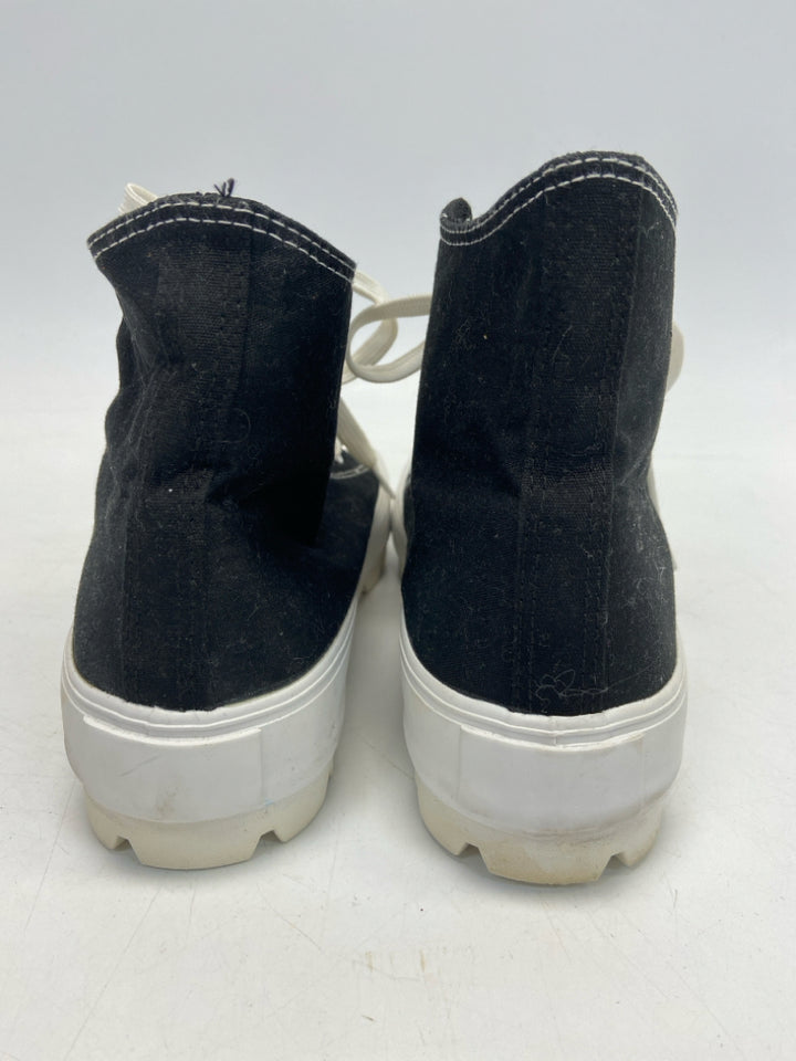 Cushionaire Black White Lace-Up Men&