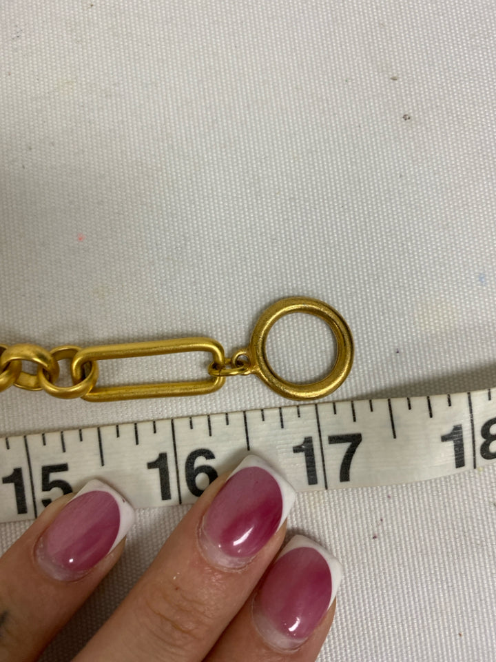 Gold Color Bees Necklace