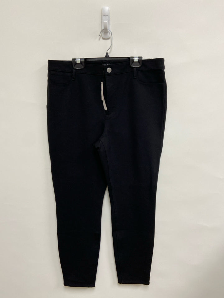 NWT Talbots Size 12P Black Petite Pants