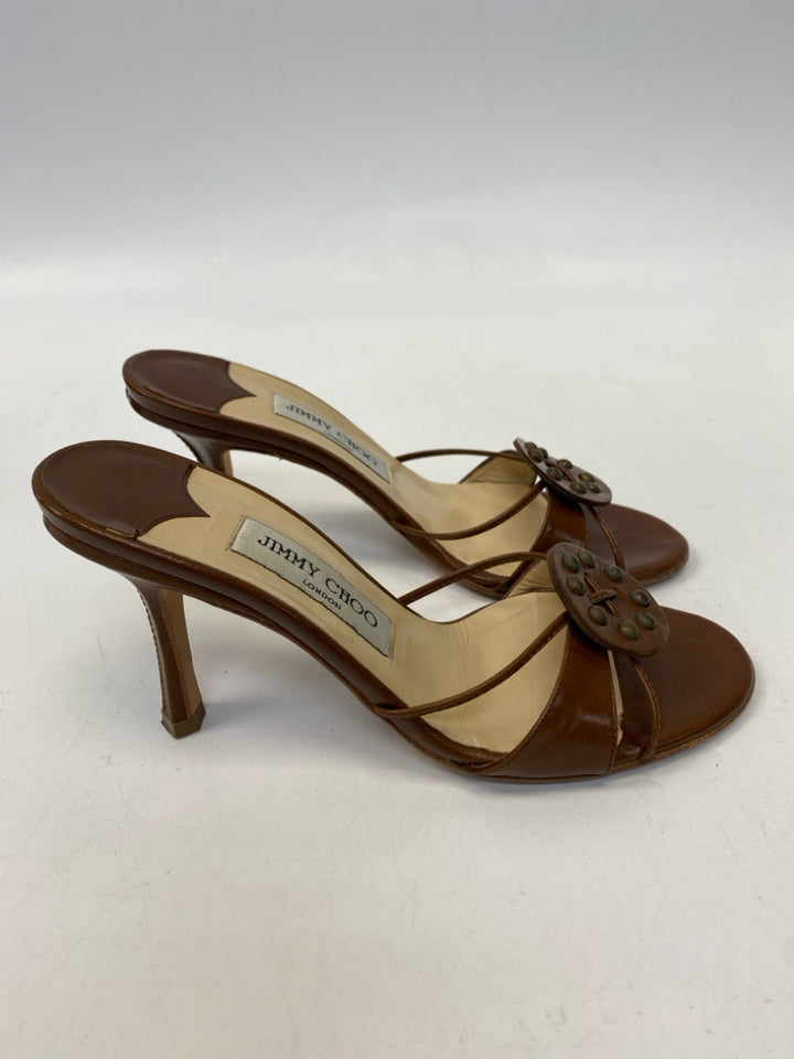 Jimmy Choo EU Size 36 US Size 6 Brown Sandals
