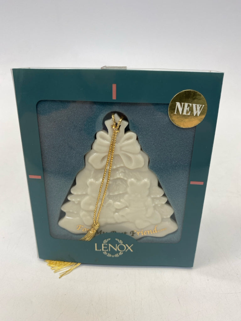 Lenox  Ornament Tree "Best Friend" (Flat)