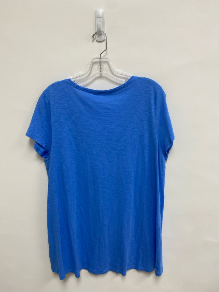 LILLY PULITZER Size L Blue Ladies Top